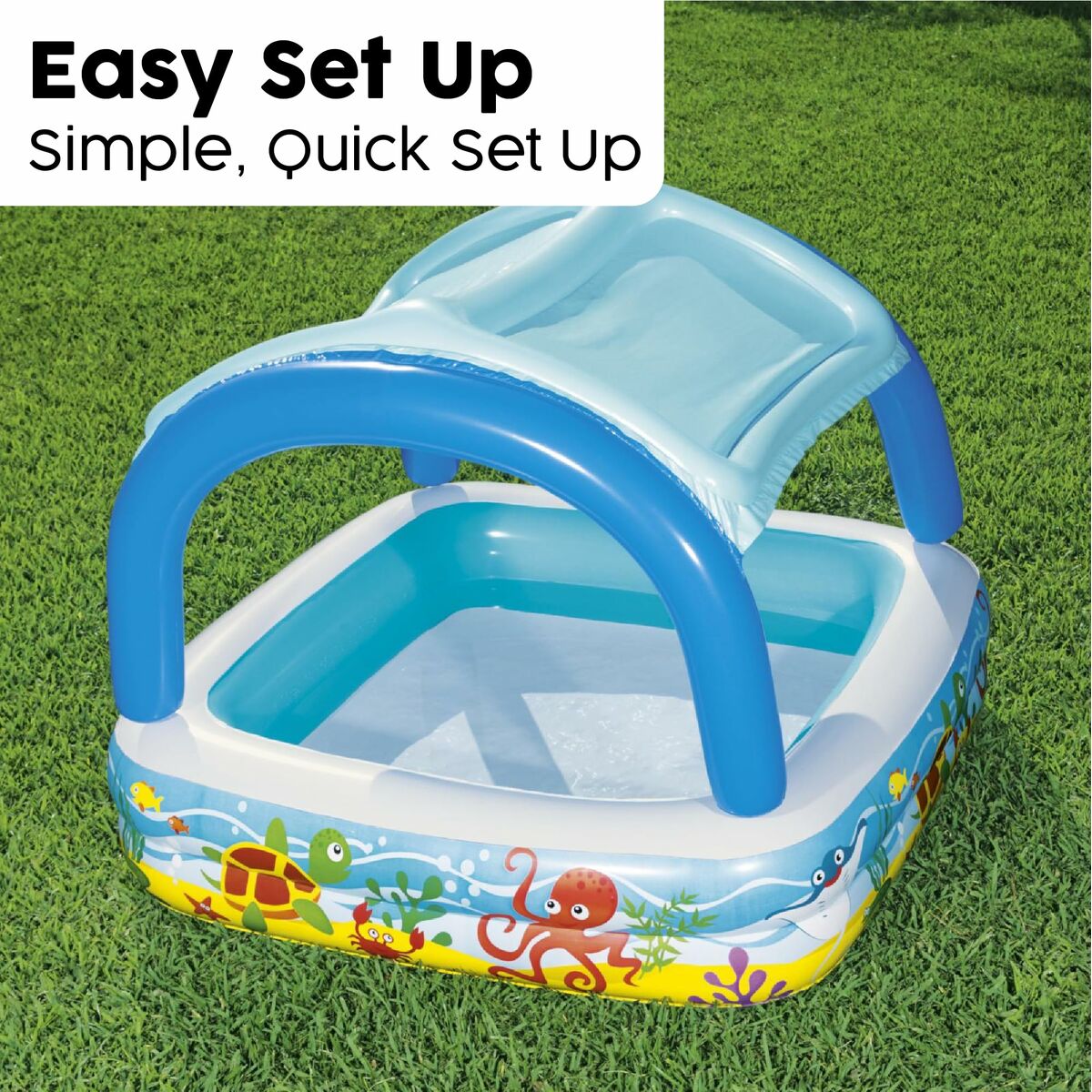 Bērnu baseins Bestway 140 x 140 x 114 cm